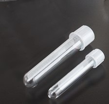 Tub gradat steril, cu dop, pentru culturi din polistiren (PS)