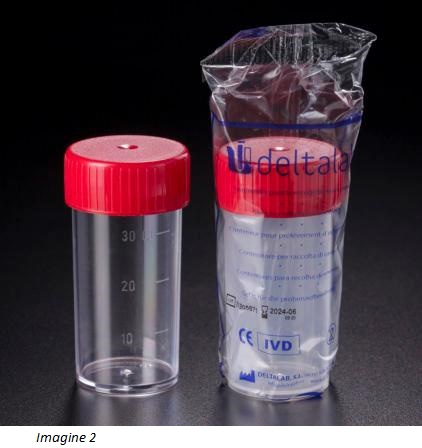 Containere universale gradate 40 ml