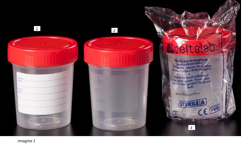 Containere universale gradate 125 ml