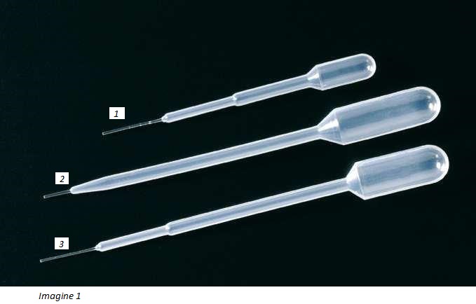 Pipete cu v&acirc;rf fin nesterile si sterile