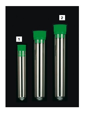 Tub cu dop din polistiren (PS)