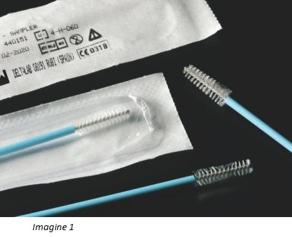 Perie pentru recoltarea celulelor endocervicale