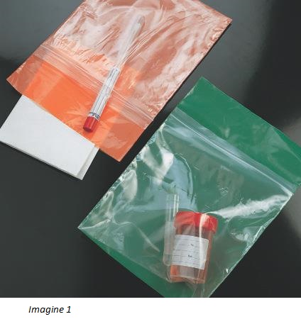 Pungi pentru transportul probelor in container, tuburi etc.