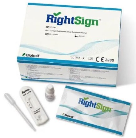 Anti HIV 1/ 2 test rapid