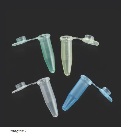 Microtuburi cu capac atașat cu bridă flexibilă